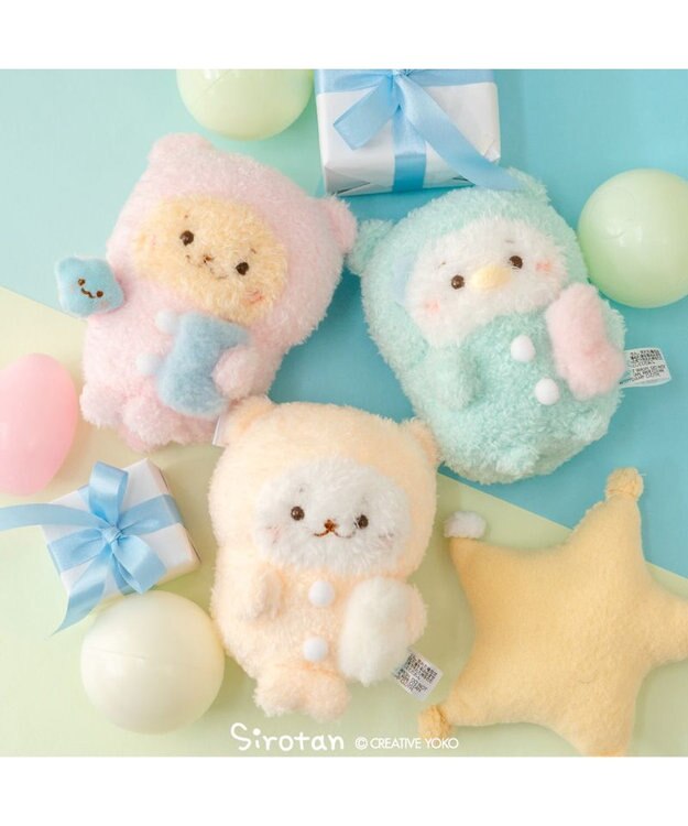 Mother garden しろたん パジャマぽてぽてマスコット 《らむね》 単品 らむね