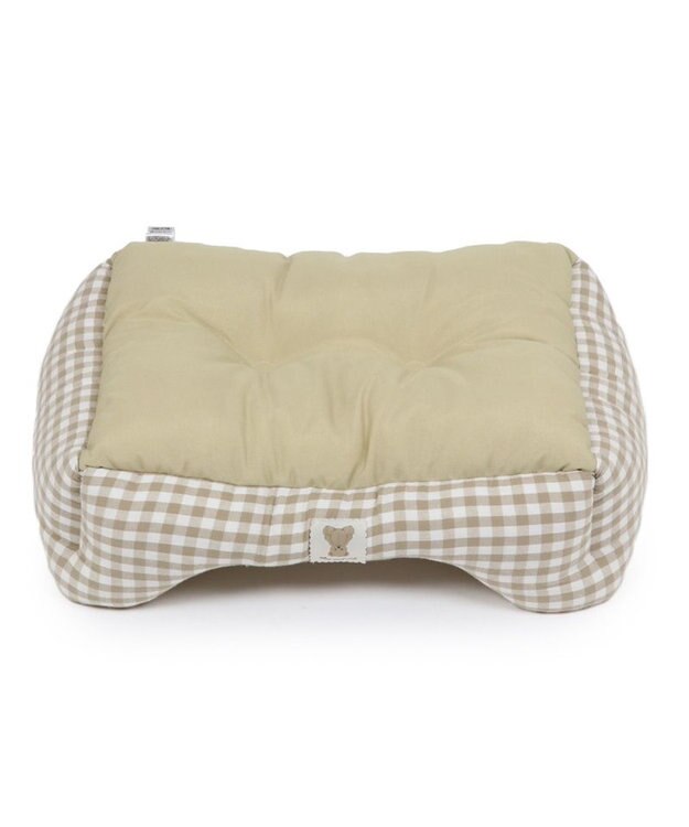 PET PARADISE ペットパラダイス くまちゃん カドラー  M《57×45cm》 オフホワイト×ブラウン