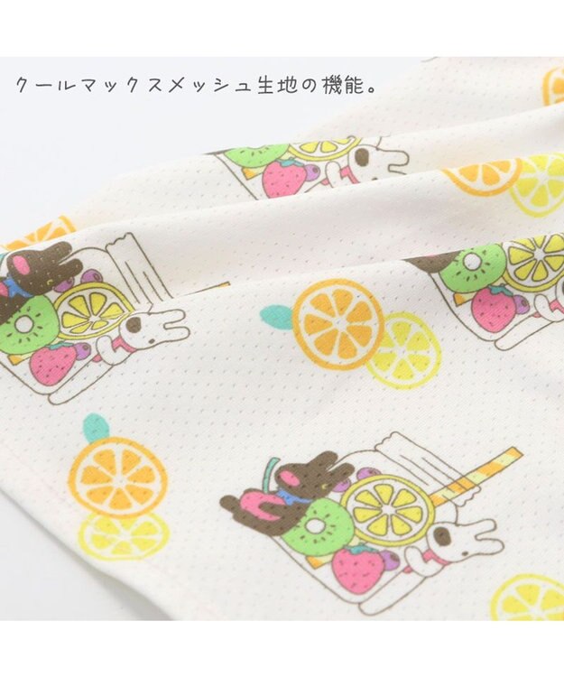 PET PARADISE  リサとガスパール ワンピース レモン柄【小型犬】 白~オフホワイト