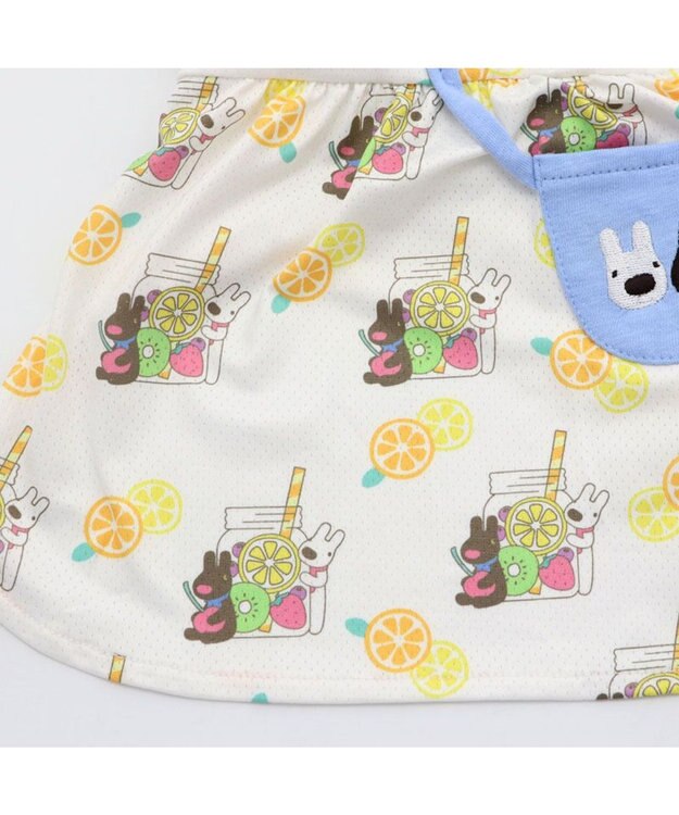 PET PARADISE  リサとガスパール ワンピース レモン柄【小型犬】 白~オフホワイト