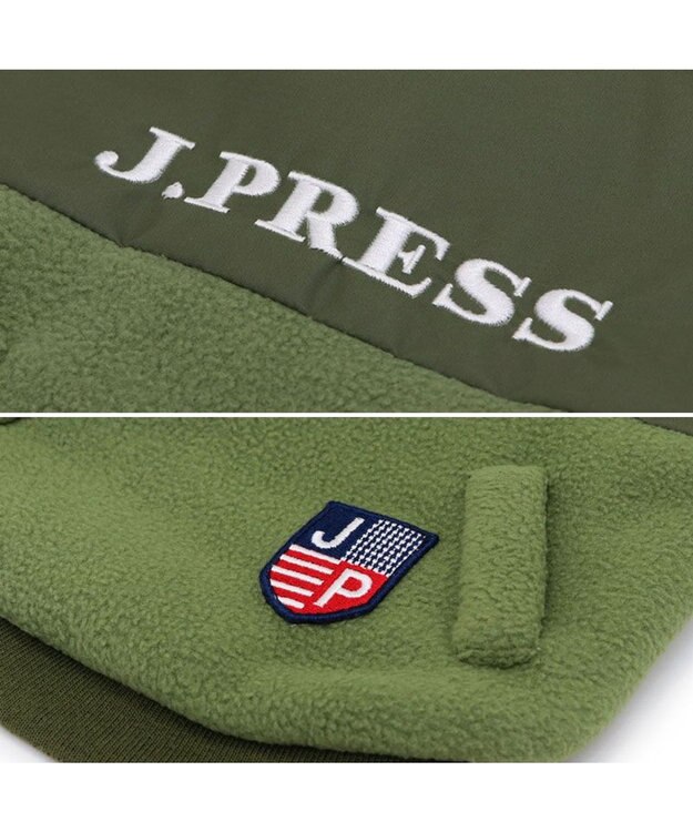 PET PARADISE J.PRESS ボア ウィンドパーカー 小型犬 緑