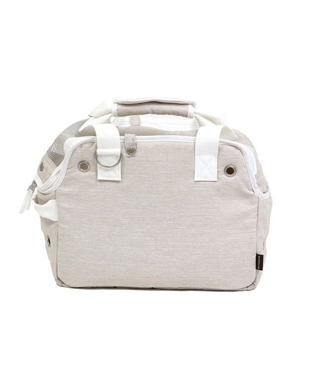 PET PARADISE ペットパラダイス 四角 キャリーバッグ  超小型犬  パイピング ベージュ