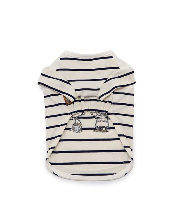 PET PARADISE スヌーピー お揃い 野球柄 Ｔシャツ 【小型犬】《ネイビー／ホワイト》 ホワイト