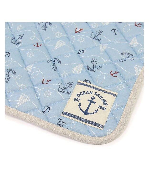 PET PARADISE ペットパラダイス クール マット 《マリン柄》 48×40cm マリン柄