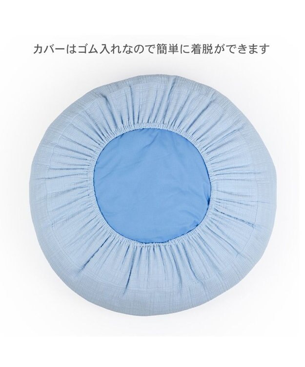 PET PARADISE スヌーピー  プレゼント クッション 接触冷感 ライトブルー