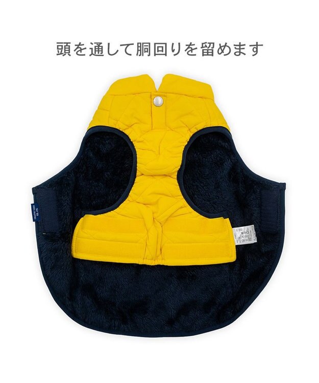 PET PARADISE J.PRESS ダイヤＳＴ 綿入ベスト 《イエロー》 中型犬 大型犬 イエロー