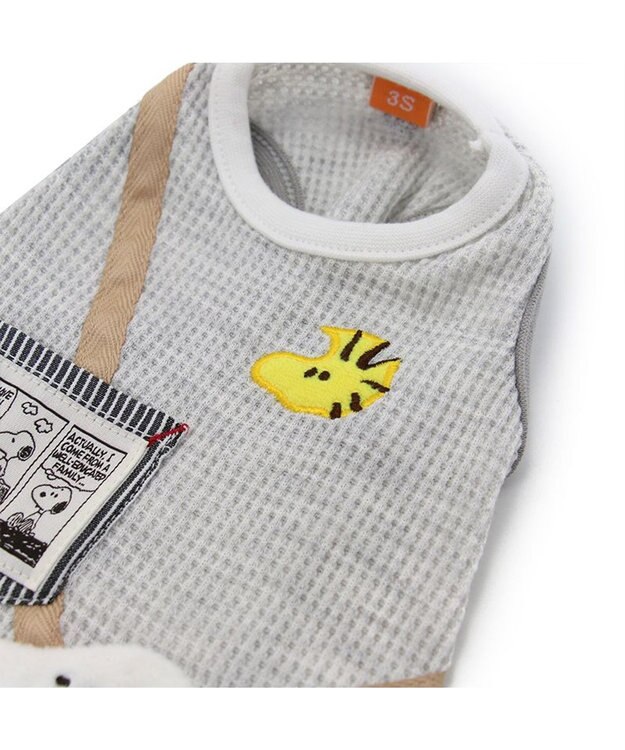 PET PARADISE スヌーピー ポーチ タンクトップ 《グレー》【中型犬】 グレー