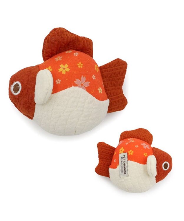 PET PARADISE ペットパラダイス 猫 和金魚ツインズ ボール レッド