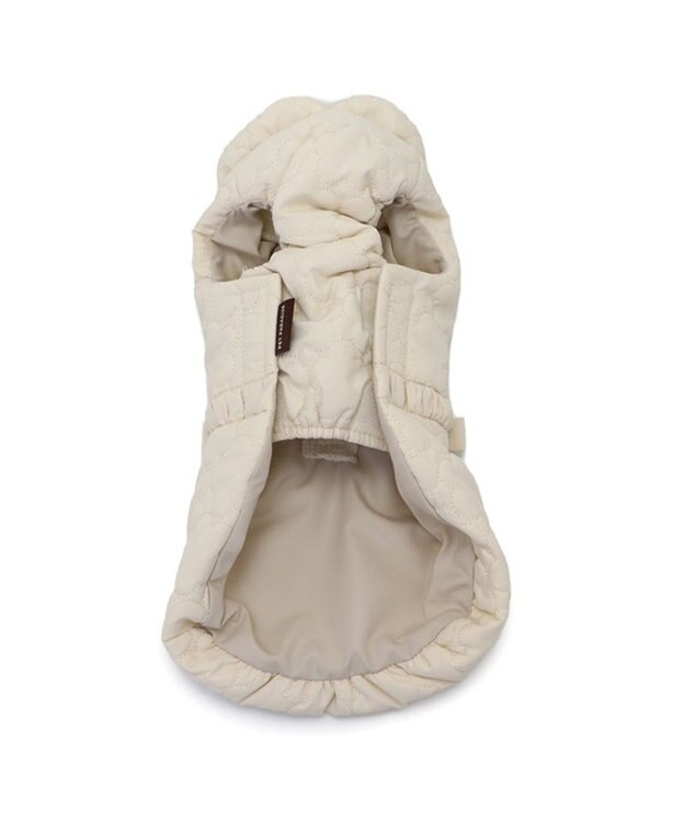 PET PARADISE ペットパラダイス 花柄キルト エアベスト  超小型犬 小型犬 ベージュ