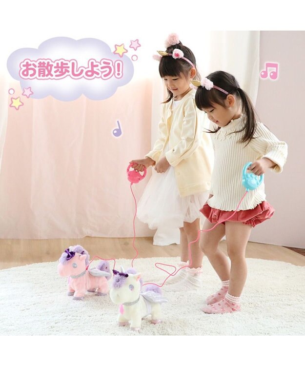 Mother garden マザーガーデン とことこおさんぽシリーズ ユニコーン デコってきらきゅん スペシャルセット クリーム / ピンク クリーム