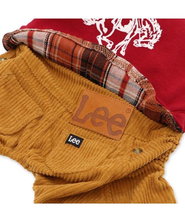 PET PARADISE Lee カウボーイ パンツつなぎ 小型犬 レッド