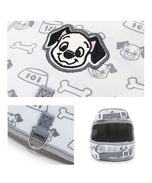 PET PARADISE ディズニー 101匹わんちゃん 保冷剤ポケット付き ハーネス ＳＭ 中型犬 保冷剤付