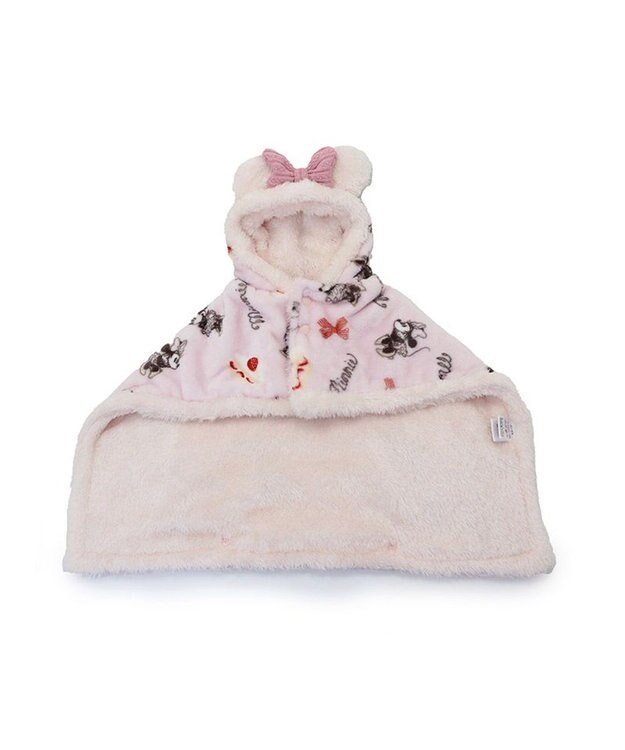 PET PARADISE ディズニー ミニー 着る毛布 《ケーキ柄》 小型犬 ピンク