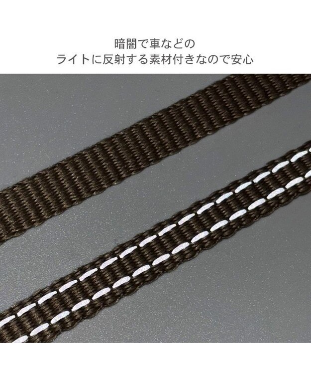 PET PARADISE ペットパラダイス くまちゃん リード付きハーネス 《チェック柄》 Ｓ ベージュ