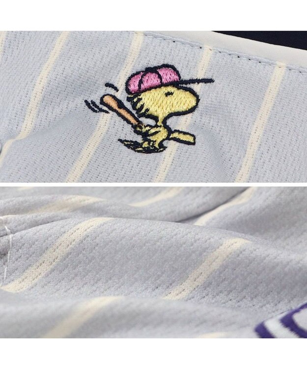 PET PARADISE スヌーピー ベースボール Ｔシャツ 《グレー》 中型犬 大型犬 グレー