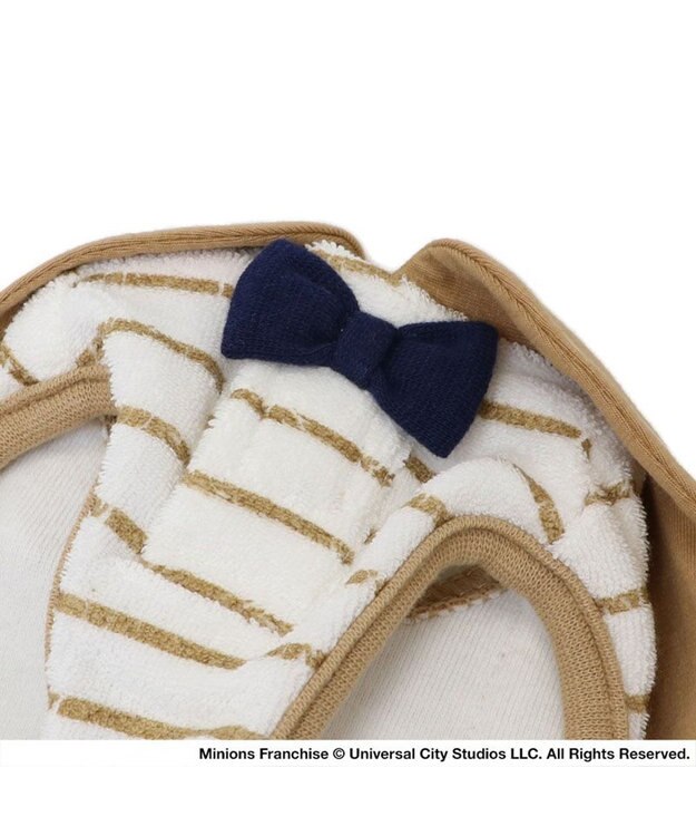 PET PARADISE ミニオン ティム サーモキープ タンクトップ 《マリン柄》 小型犬 ホワイト×ブラウン