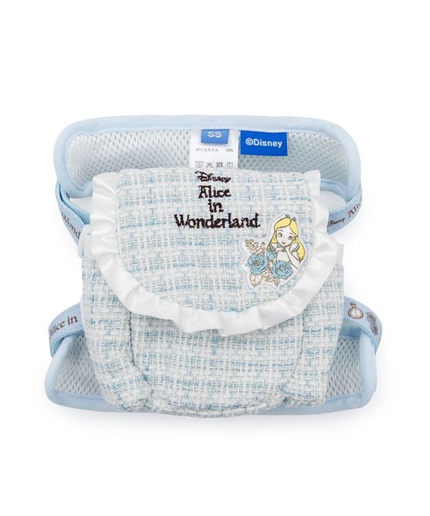 PET PARADISE ディズニー アリス リュックハーネス Ｓ ブルー