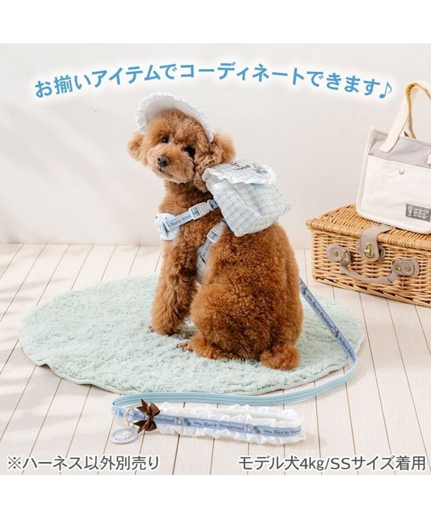 PET PARADISE ディズニー アリス リュックハーネス Ｓ ブルー