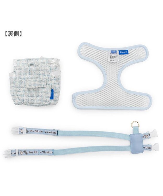 PET PARADISE ディズニー アリス リュックハーネス Ｓ ブルー