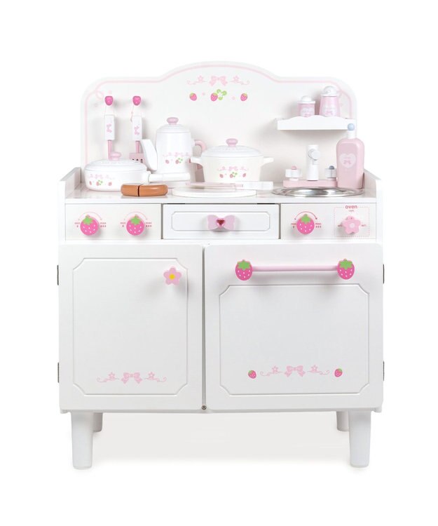 Mother garden マザーガーデン スウィートストロベリー デラックスキッチン ホワイト