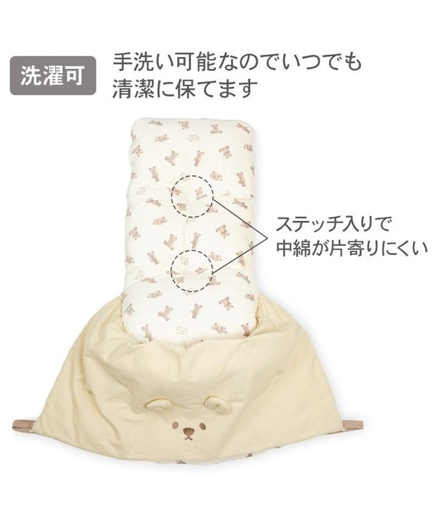 PET PARADISE ペットパラダイス くまちゃん ペットカート クッション ベージュ