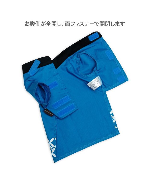 PET PARADISE ペットパラダイス お祭り法被 《金魚》 小型犬 ブルー