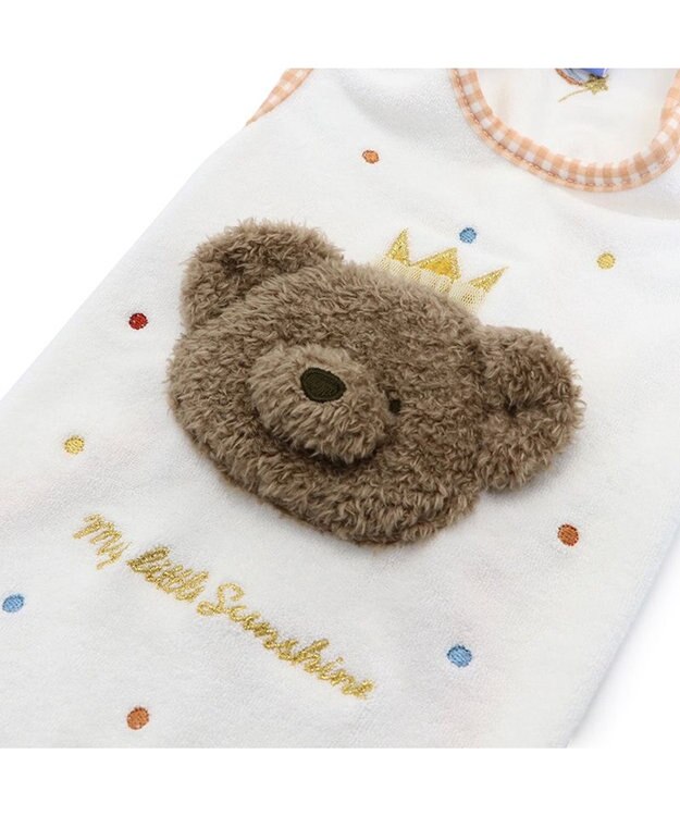 PET PARADISE ペットパラダイス  サーモキープ タンクトップ 《王冠くまちゃん》 小型犬 ホワイト