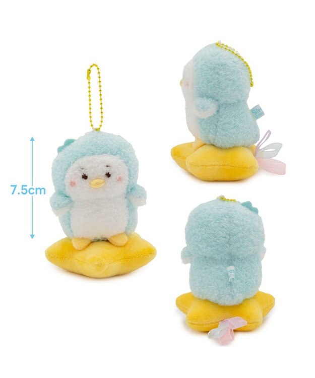 Mother garden しろたん お星さまぽてぽてキーホルダー 《らむね》 単品 らむね