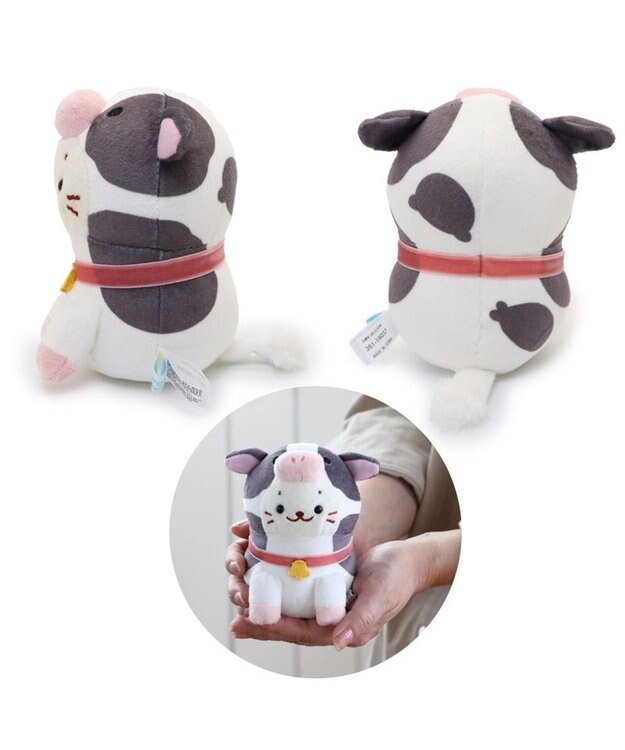 Mother garden しろたん お座り ちびマスコット 赤ちゃんシリーズ うし・ロバ・ヤギ・ 11cm 単品 赤ちゃん うし