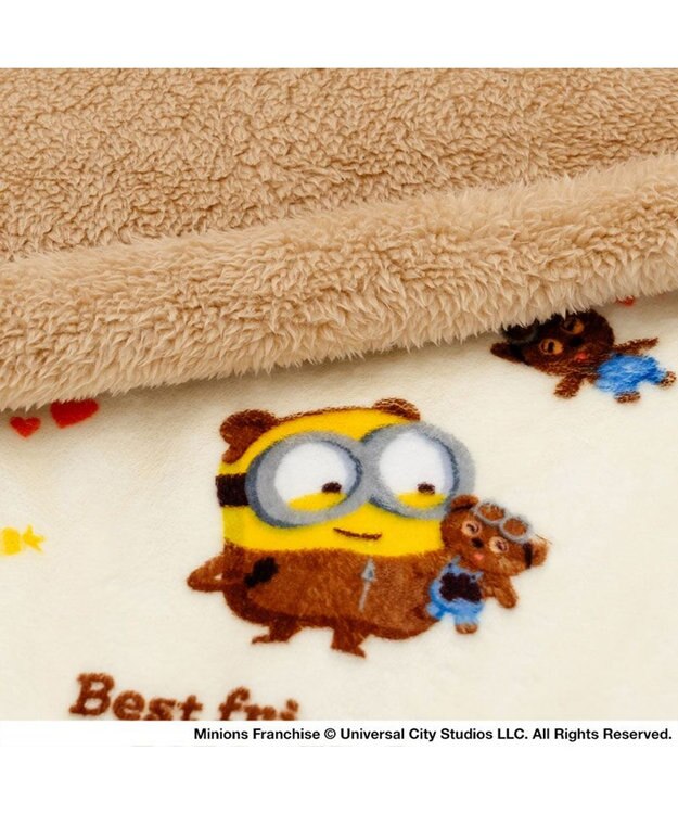 PET PARADISE ミニオン ティム ボアマット ベージュ×ブラウン