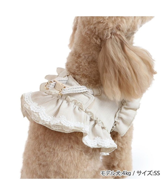 PET PARADISE ペットパラダイス ベストハーネス  《フリル》  4S 3S 超小型犬 小型犬 フリル