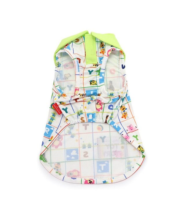 PET PARADISE ディズニー エイリアン クールメッシュ 襟付きタンクトップ 小型犬 グリーン