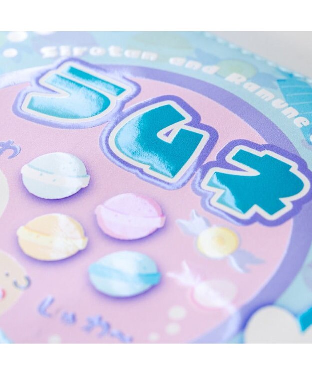 Mother garden しろたん ラムネ だいすき ポーチ ライトブルー