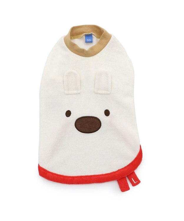 PET PARADISE リサとガスパール サーモキープ リサお顔Tシャツ  小型犬 ホワイト