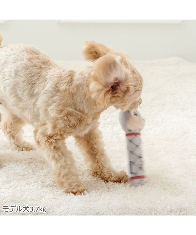 PET PARADISE ディズニー バンビ とんすけ ダンベル トイ グレー