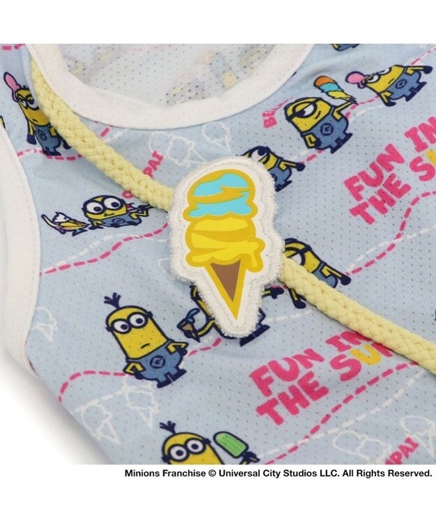 PET PARADISE ミニオン エコメイド タンクトップ 《アイス柄》 小型犬 ライトグレー