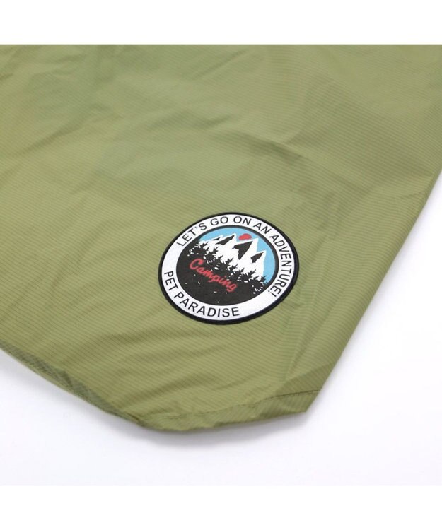 PET PARADISE 犬服 犬用品 ペットグッズ ペットウェア ペットパラダイス 犬 服 春 ジャケット 緑 【小型犬】 シェルジャケット 防水 撥水 アウトドア アウター レインコート ウィンドブレーカー ドッグウエア ドッグウェア おしゃれ梅雨対策 撥水 雨 雨の日 カーキ