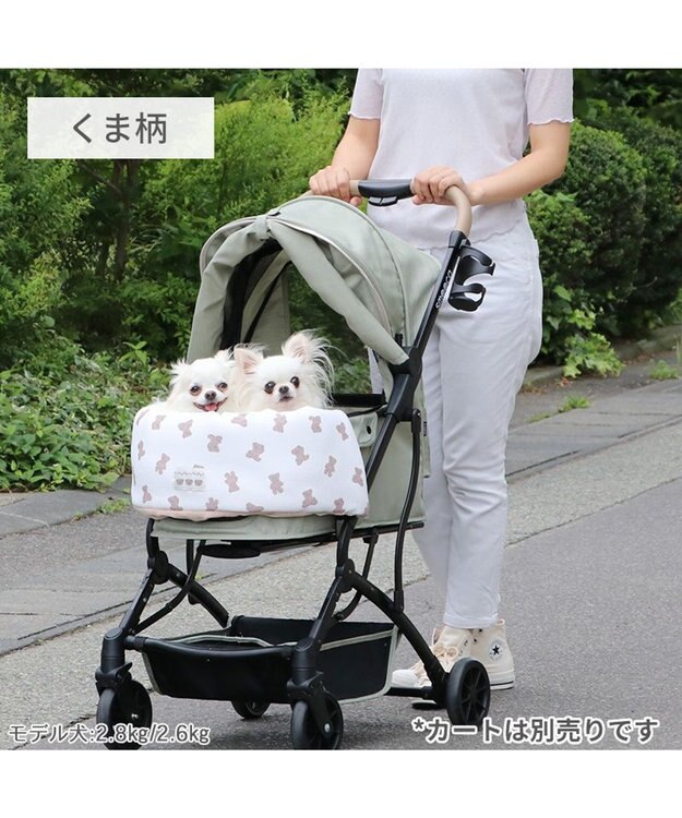 ペットパラダイス ペットカート クッション 《くまちゃん柄