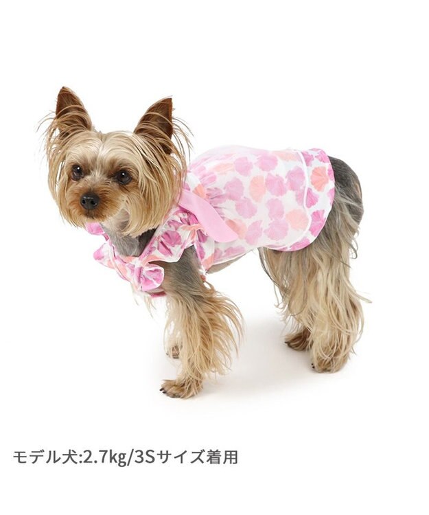 PET PARADISE ペットパラダイス エコメイド ワンピース 《貝柄 パープル》 小型犬 パープル
