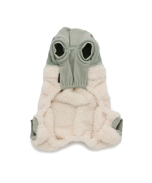 PET PARADISE ペットパラダイス ボア パンツつなぎ 小型犬 緑