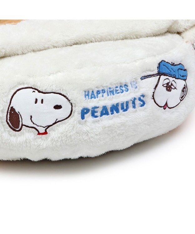 PET PARADISE スヌーピー 丸型寝袋 遠赤外線 《ブラザー柄》 60cm ブラザー柄