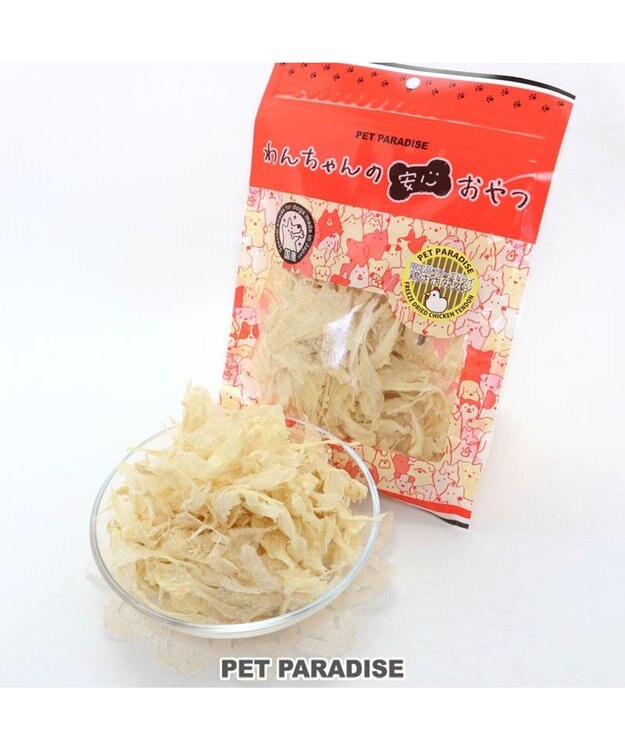 PET PARADISE フリーズドライ 鶏ささみスジ大袋 -