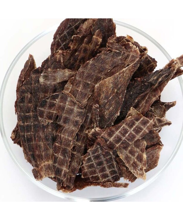 PET PARADISE 牛肉 スライス ジャーキー 大袋 120g 国産 -