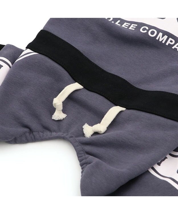 PET PARADISE Lee ボックスロゴ ロンパース 小型犬 チャコールグレー