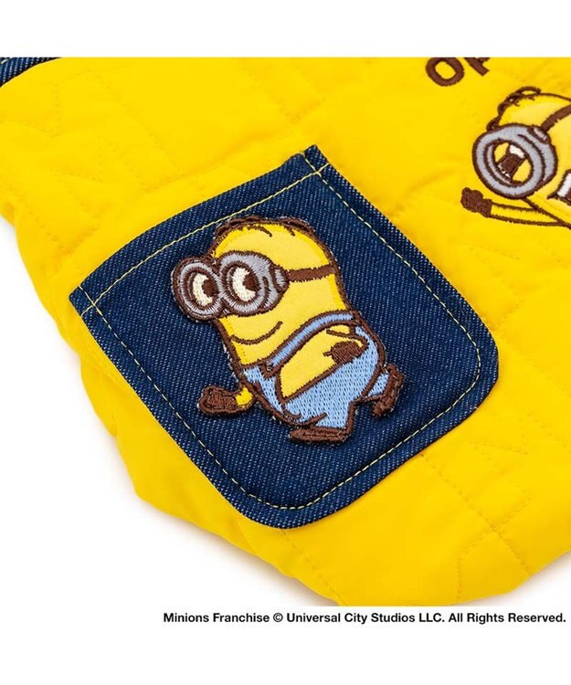 PET PARADISE ミニオン ボブ 遠赤外線 脇開き ベスト 小型犬 イエロー