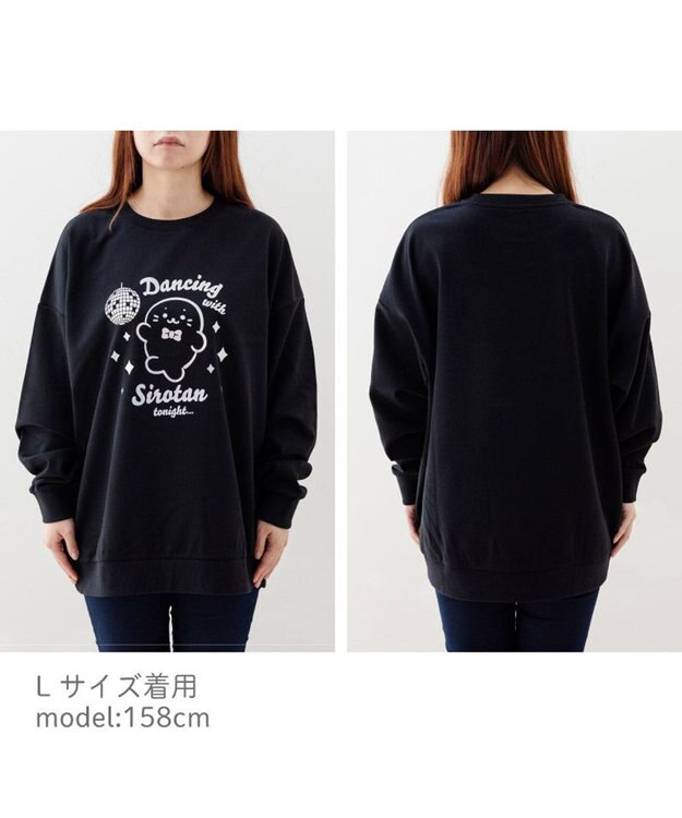 Mother garden しろたん トレーナー 《Dancing》 ユニセックス ブラック