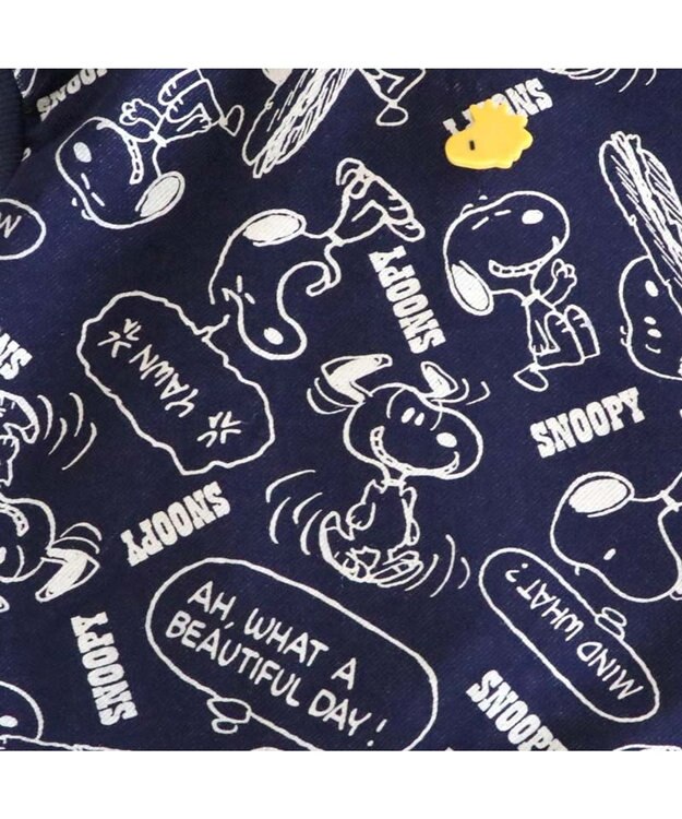 PET PARADISE スヌーピー パーカー 《デニム風》 中型犬 ネイビー