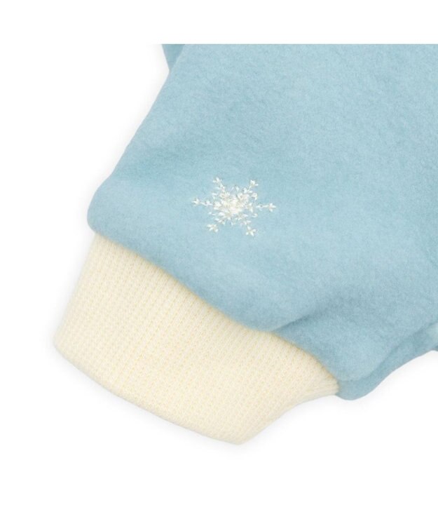 PET PARADISE スヌーピー ペティヒートDAN ロンパース 《雪柄》 小型犬 ライトブルー