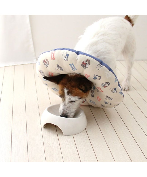 PET PARADISE スヌーピー makokoro エリザベスカラー  4S~3S 小型犬 -