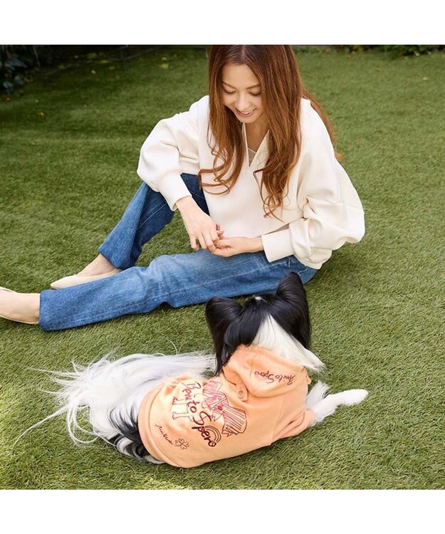 PET PARADISE ペットパラダイス Mai Kuraki ベニート パーカー 《ピンク》 小型犬 ピンク
